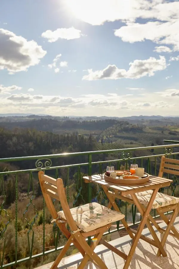 Cozy Apartment With A View In San Miniato 0*,